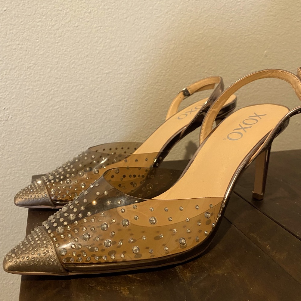 Womens XOXO Lilly Slingback Heels Size 8 🎉🪅🛍NWT